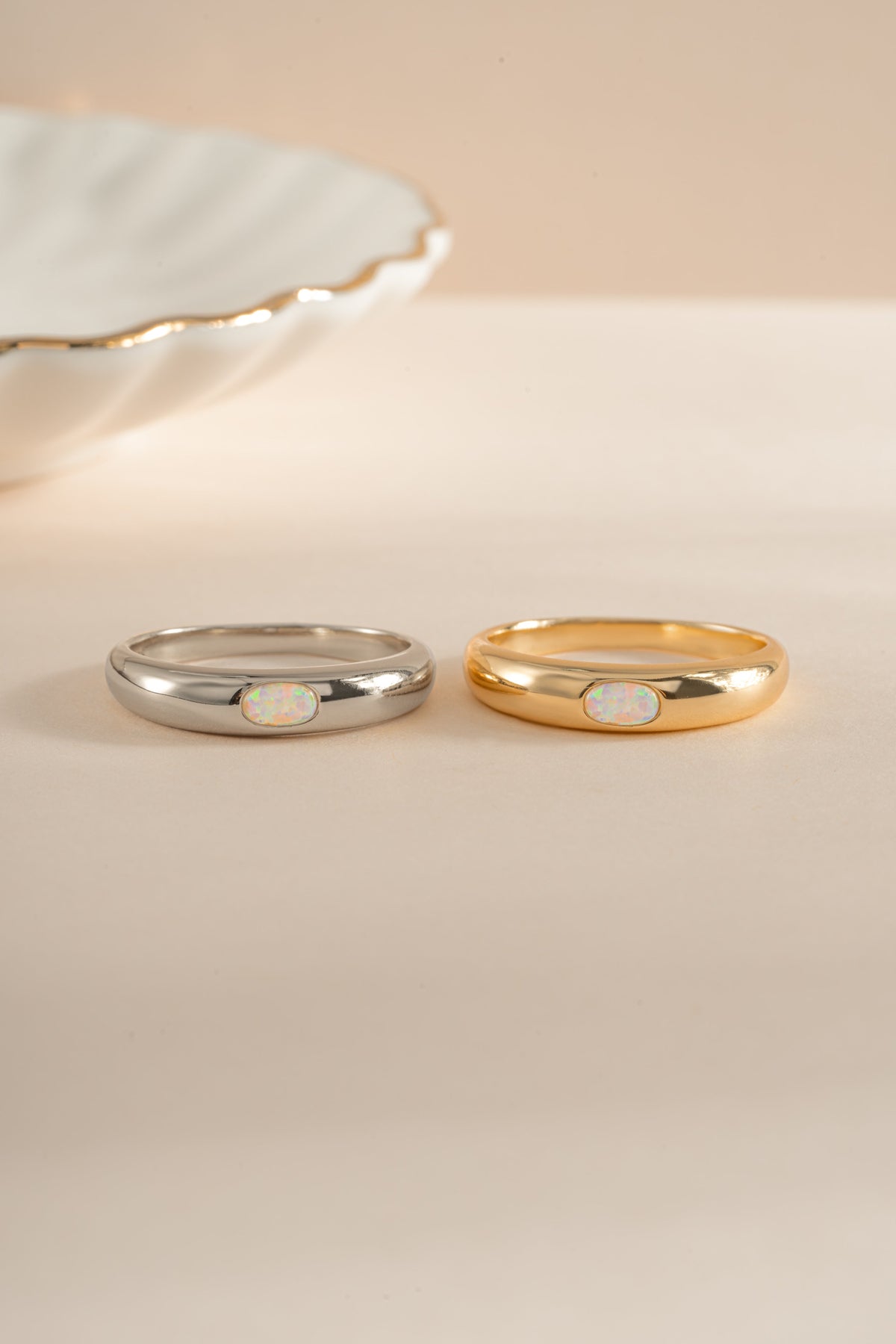 Opal Dome Ring