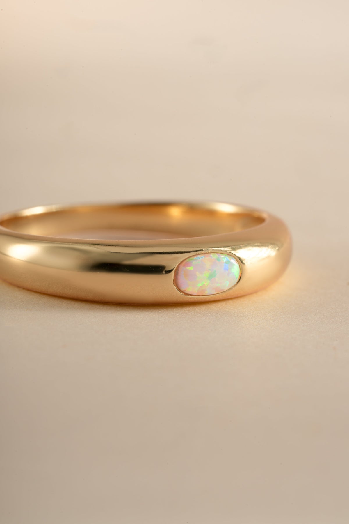 Opal Dome Ring