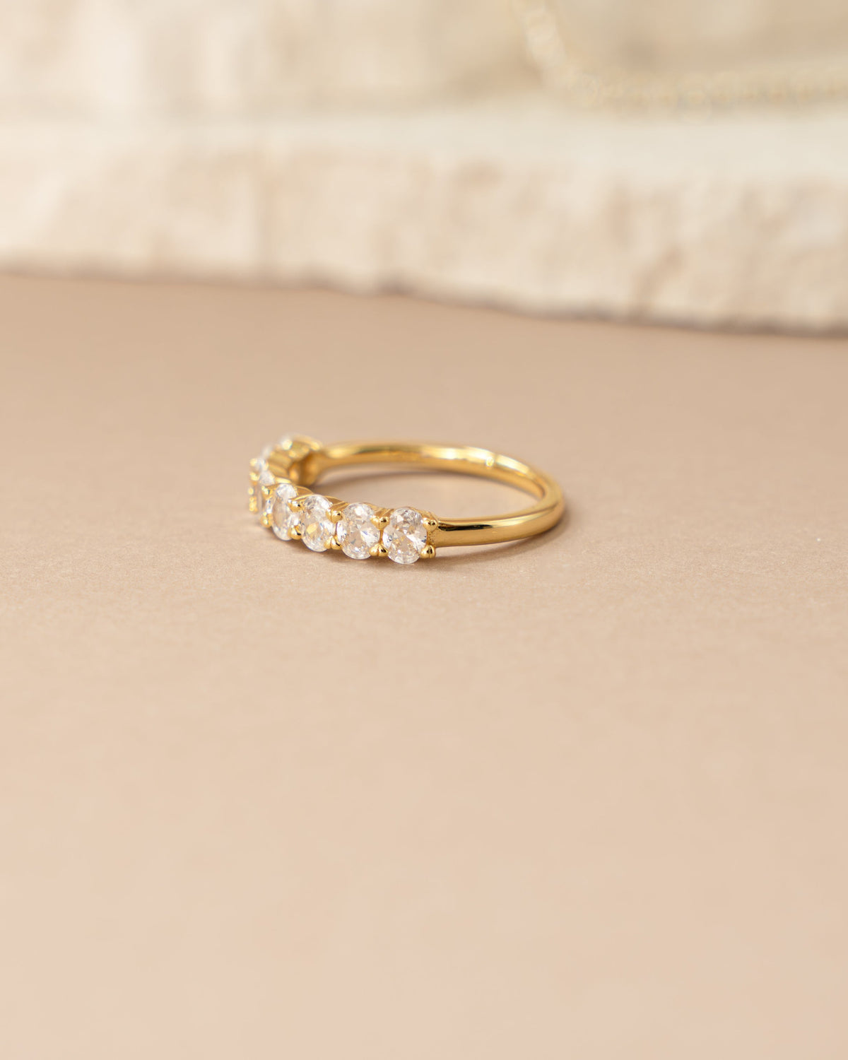Oval Diamond Ring