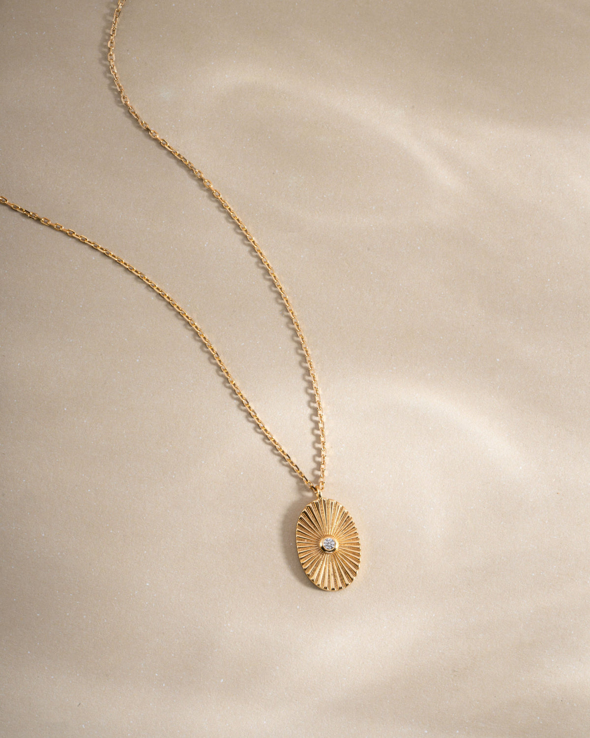 Oval Medallion Necklace