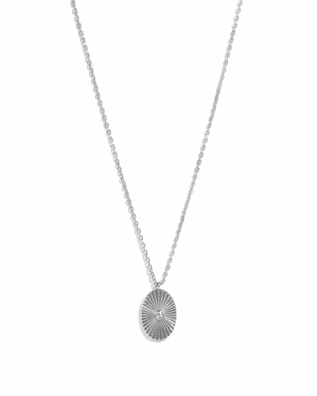 Oval Medallion Necklace