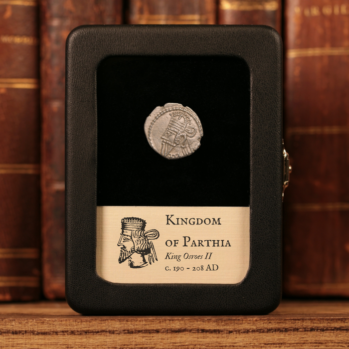 Parthian Kingdom, King Osroes II, AR Drachm - c. 190 to 208 CE - Ancient Persia