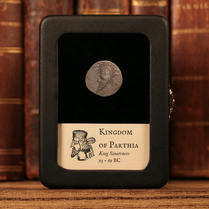 Parthian Kingdom, King Sinatruces, AR Drachm - 93 to 69 BCE - Ancient Persia