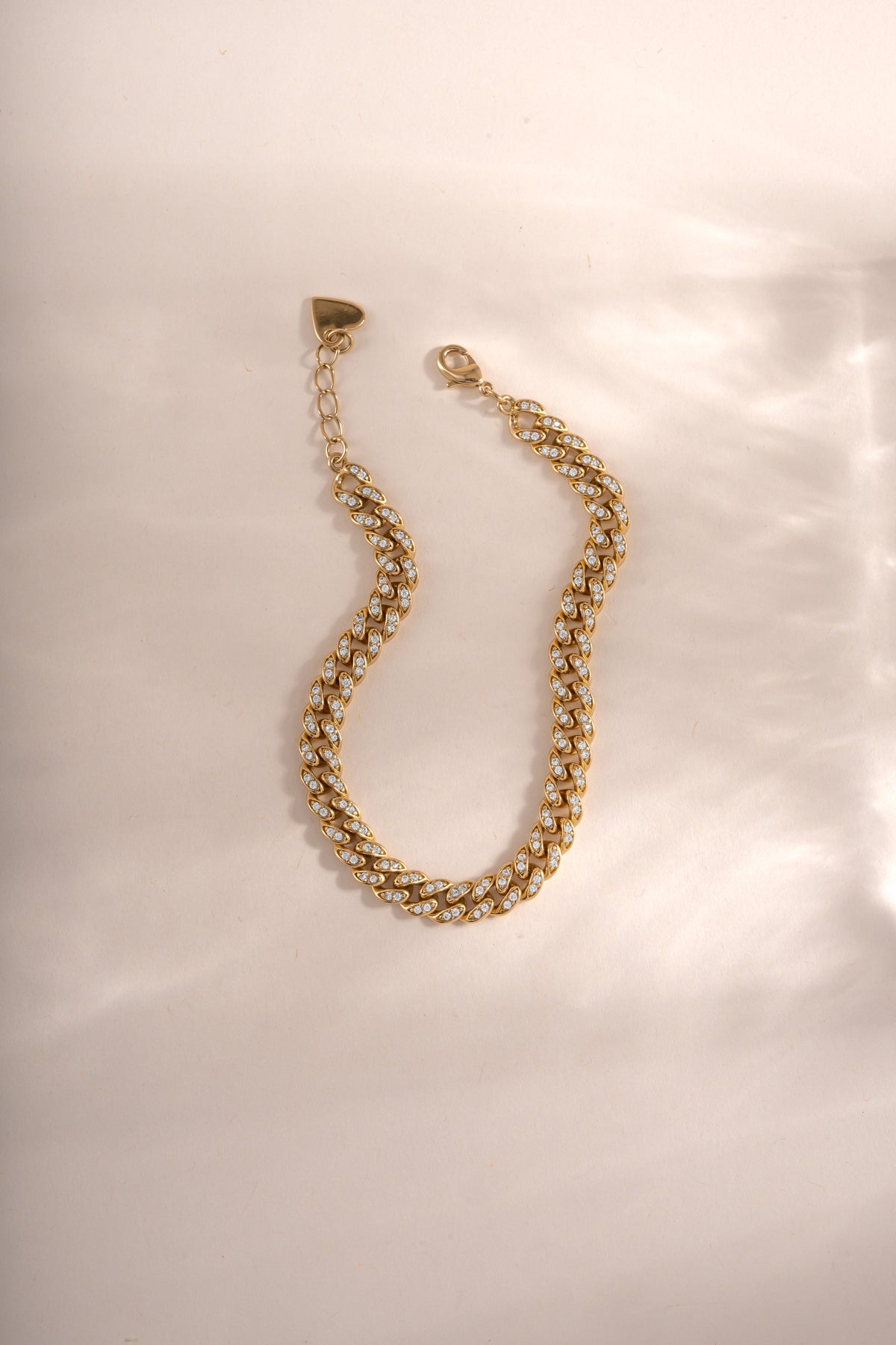Pavé Chain Link Bracelet