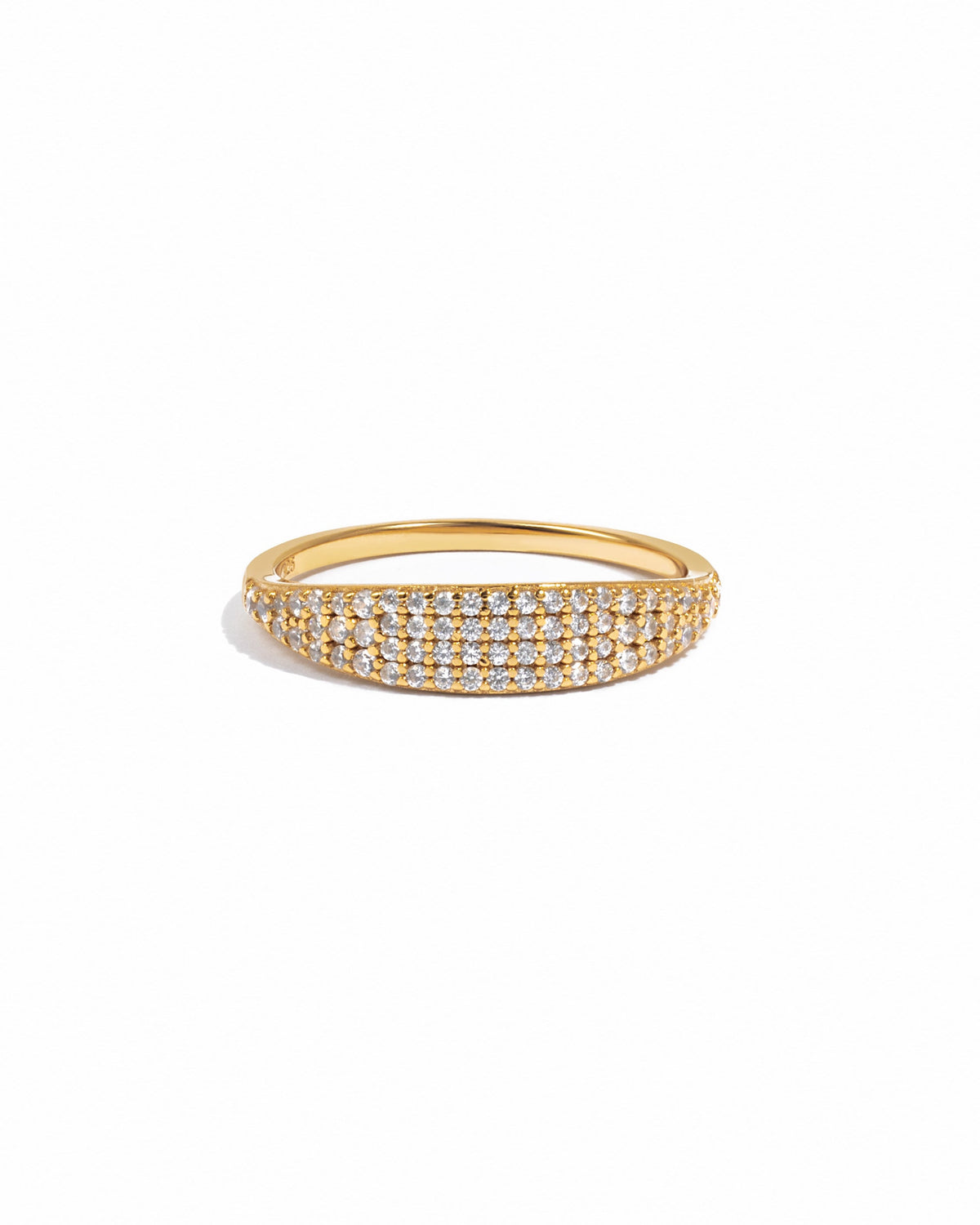 Pavé Signet Ring