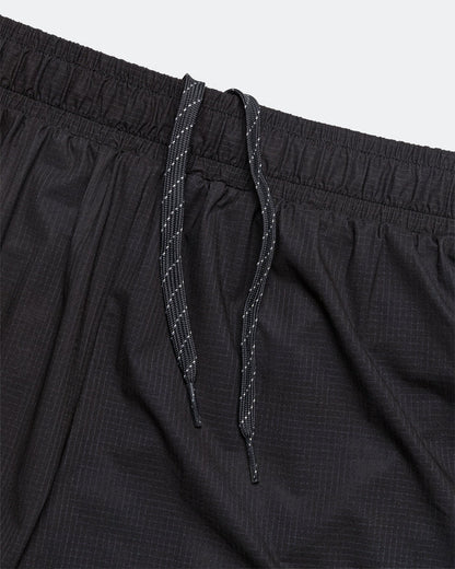 Perforated Shorts - Black