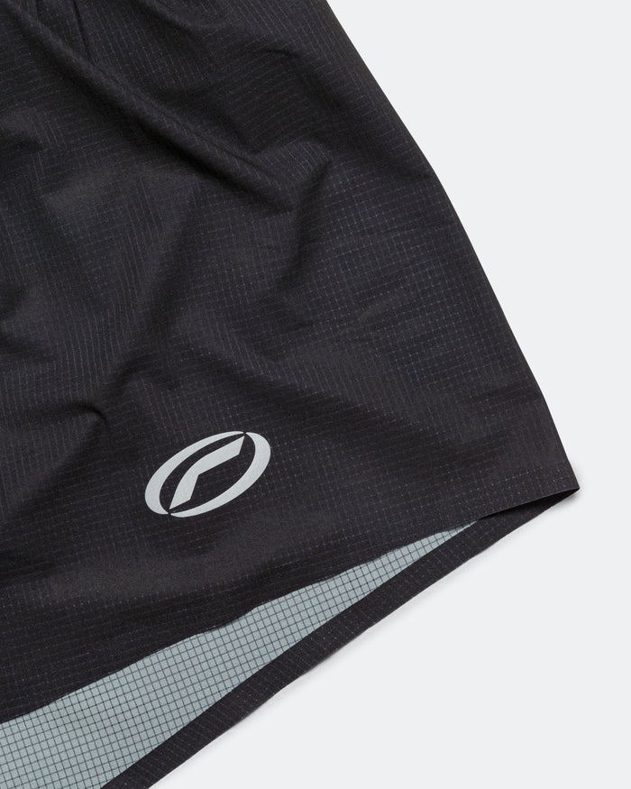 Perforated Shorts - Black