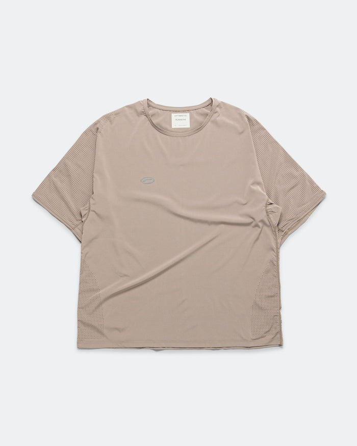 Perforated T-Shirt - Camel