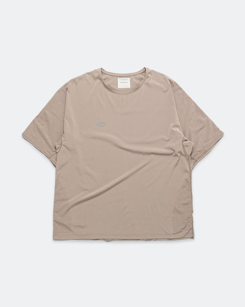 Perforated T-Shirt - Camel