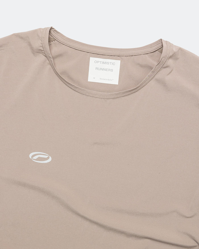 Perforated T-Shirt - Camel