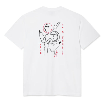 Polar Skate Co. Life In A Bubble T-Shirt White