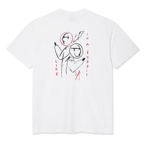 Polar Skate Co. Life In A Bubble T-Shirt White