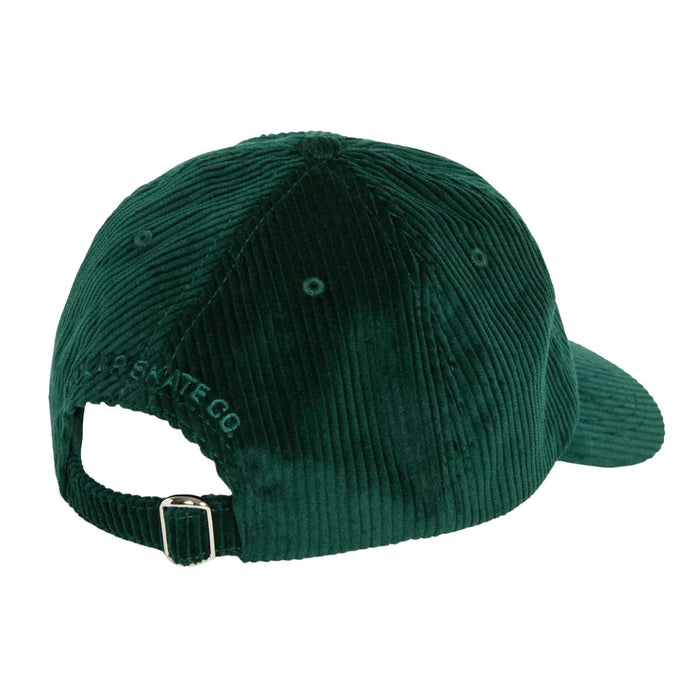 Polar Skate Co. Sai Cap Cord Dark Emerald
