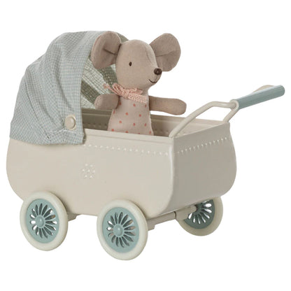 Pram with Baby Mose - Mint