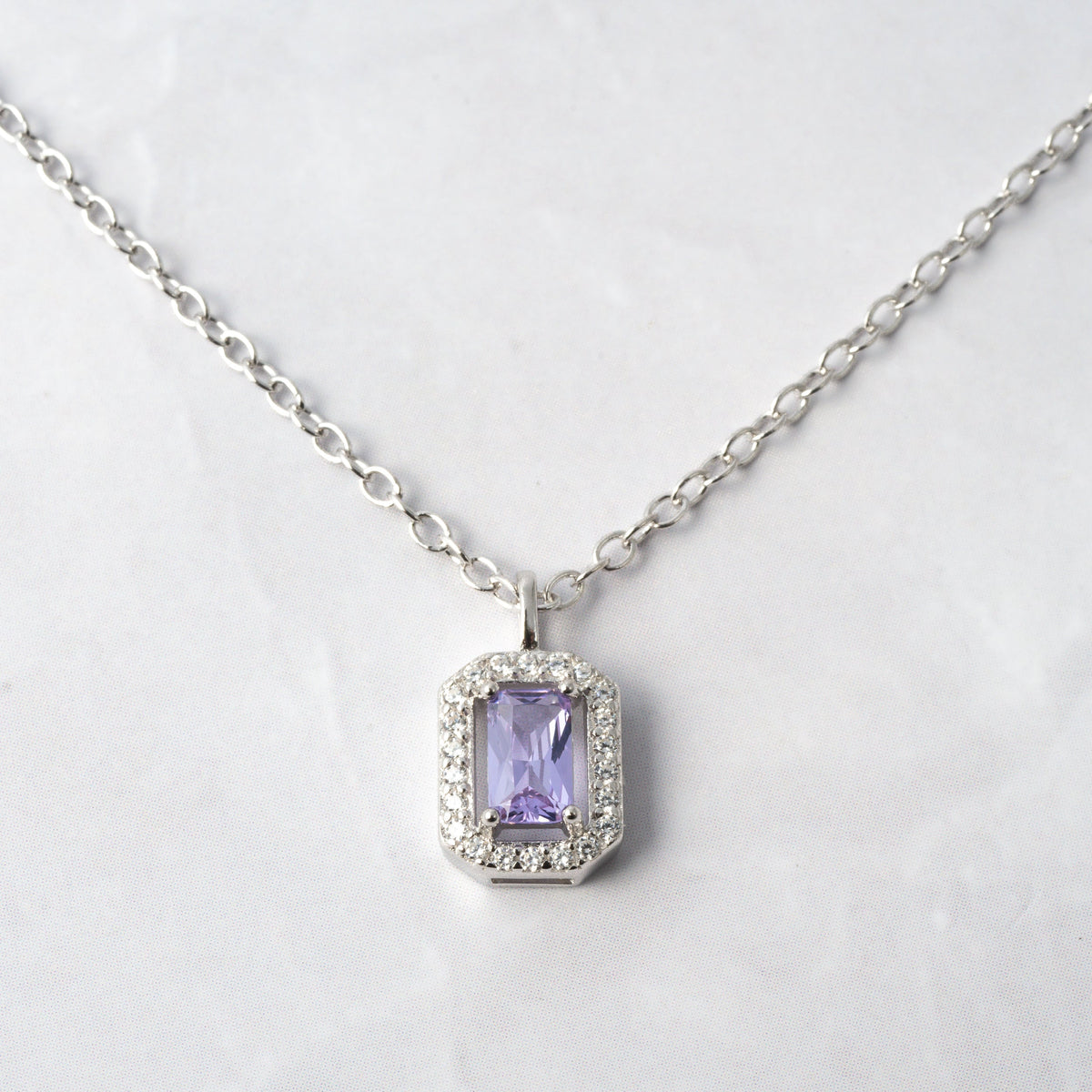 Baguette Necklace