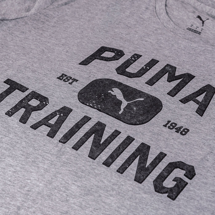 Remera Puma Graphics Train Logo Relaxed Tee M Adp De Hombre