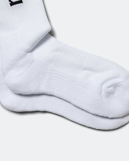 Retro Socks - White Gum