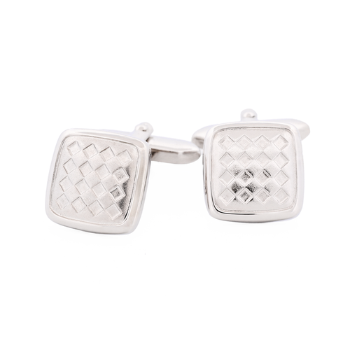 Rhodium Plated Cufflinks