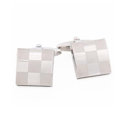 Rhodium Plated Cufflinks