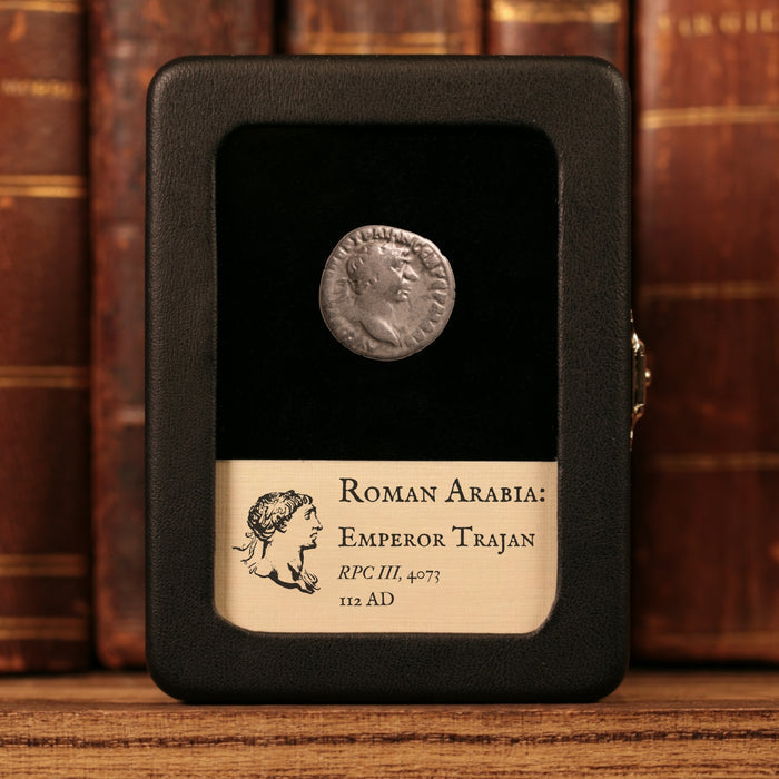 Roman Arabia, Emperor Trajan, AE Unit, Arabia & Camel Reverse - 112 CE - Roman Provinces