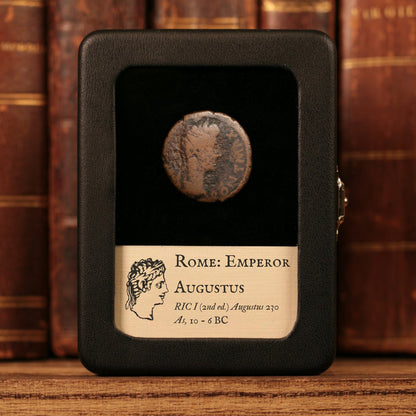 Rome, Augustus (First Emperor of Rome), AE As - 10 to 6 BCE - Roman Empire