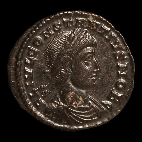 Rome, Emperor Constantius II, AE3, Two Soldiers Reverse - 333 to 335 CE - Roman Empire