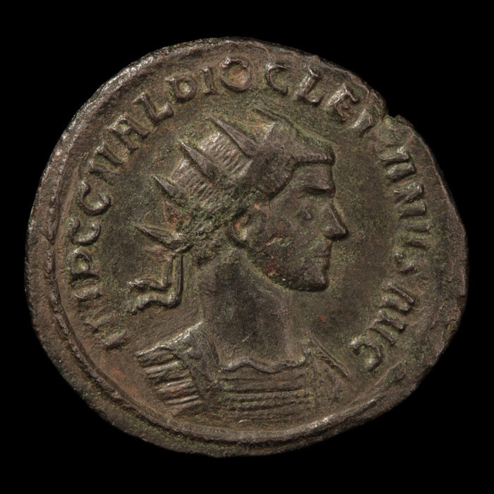 Rome, Emperor Diocletian, Antoninianus, Jupiter Reverse - 286 CE - Roman Empire