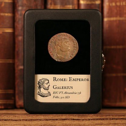 Rome, Emperor Galerius, AE Unit, Genius (Divinity) - 301 CE - Roman Empire