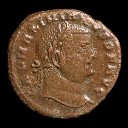Rome, Emperor Galerius, AE Unit, Genius (Divinity) - 311 CE - Roman Empire