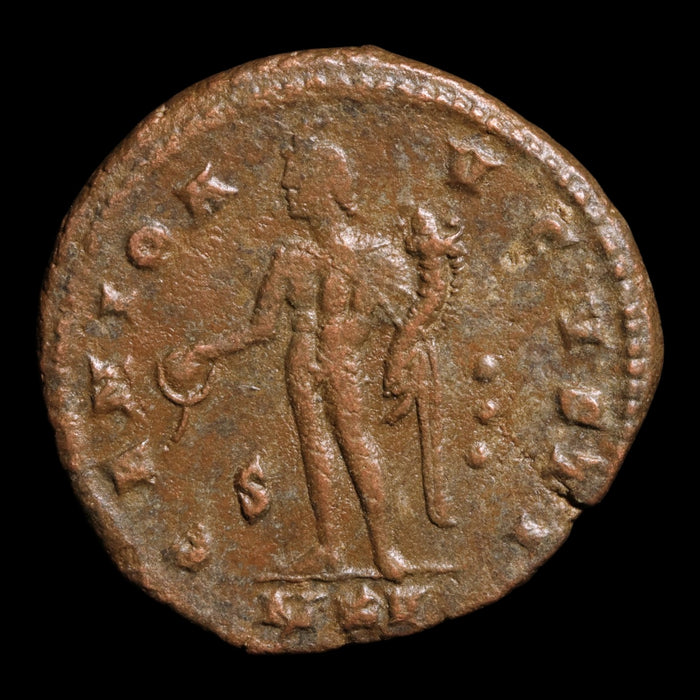 Rome, Emperor Galerius, AE Unit, Genius (Divinity) - 311 CE - Roman Empire