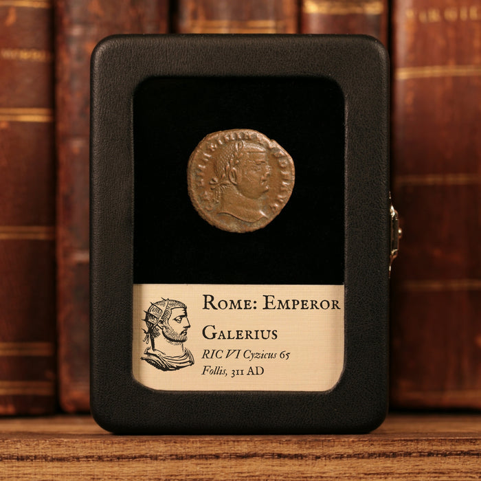 Rome, Emperor Galerius, AE Unit, Genius (Divinity) - 311 CE - Roman Empire