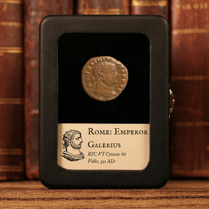 Rome, Emperor Galerius, AE Unit, Genius (Divinity) - 311 CE - Roman Empire
