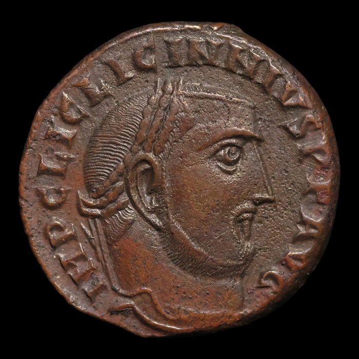 Rome, Emperor Licinius, AE Unit, Sol & Serapis - 312 CE - Roman Empire