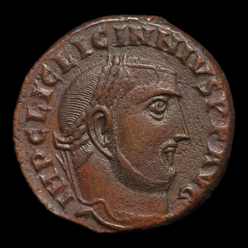 Rome, Emperor Licinius, AE Unit, Sol & Serapis - 312 CE - Roman Empire