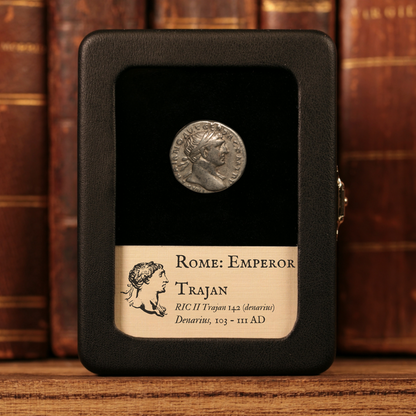 Rome, Emperor Trajan, AR Denarius, Arabia Reverse - 103 to 111 CE - Roman Empire