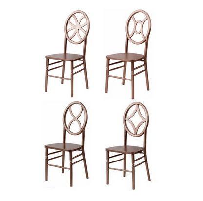 Rose Gold Vineyard Mismatched Chairs