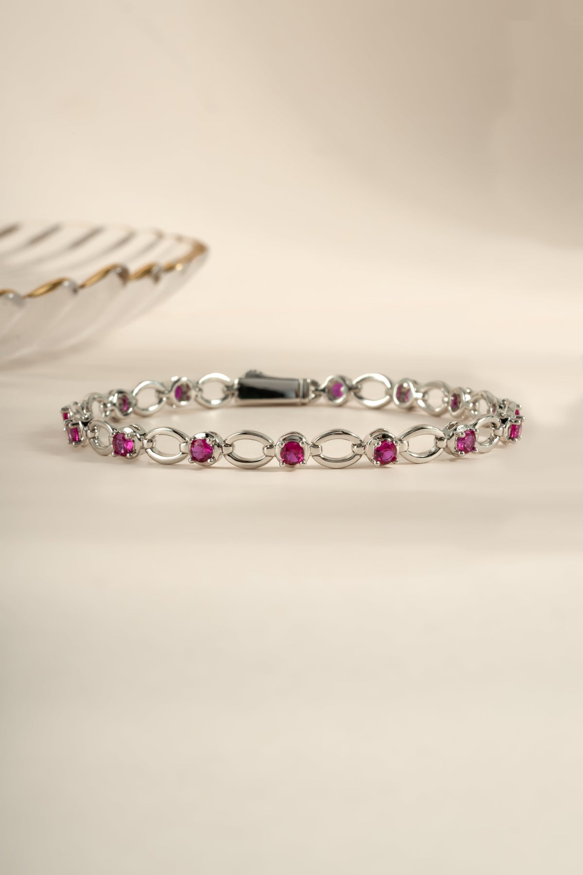 Ruby Lilly Tennis Bracelet
