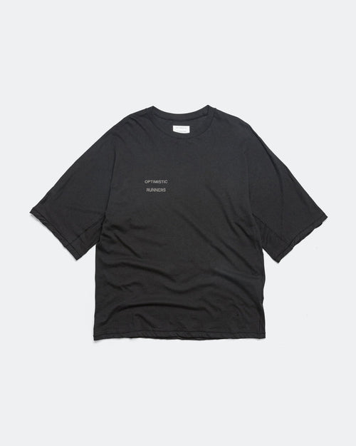 Running Cotton T-shirt - Black