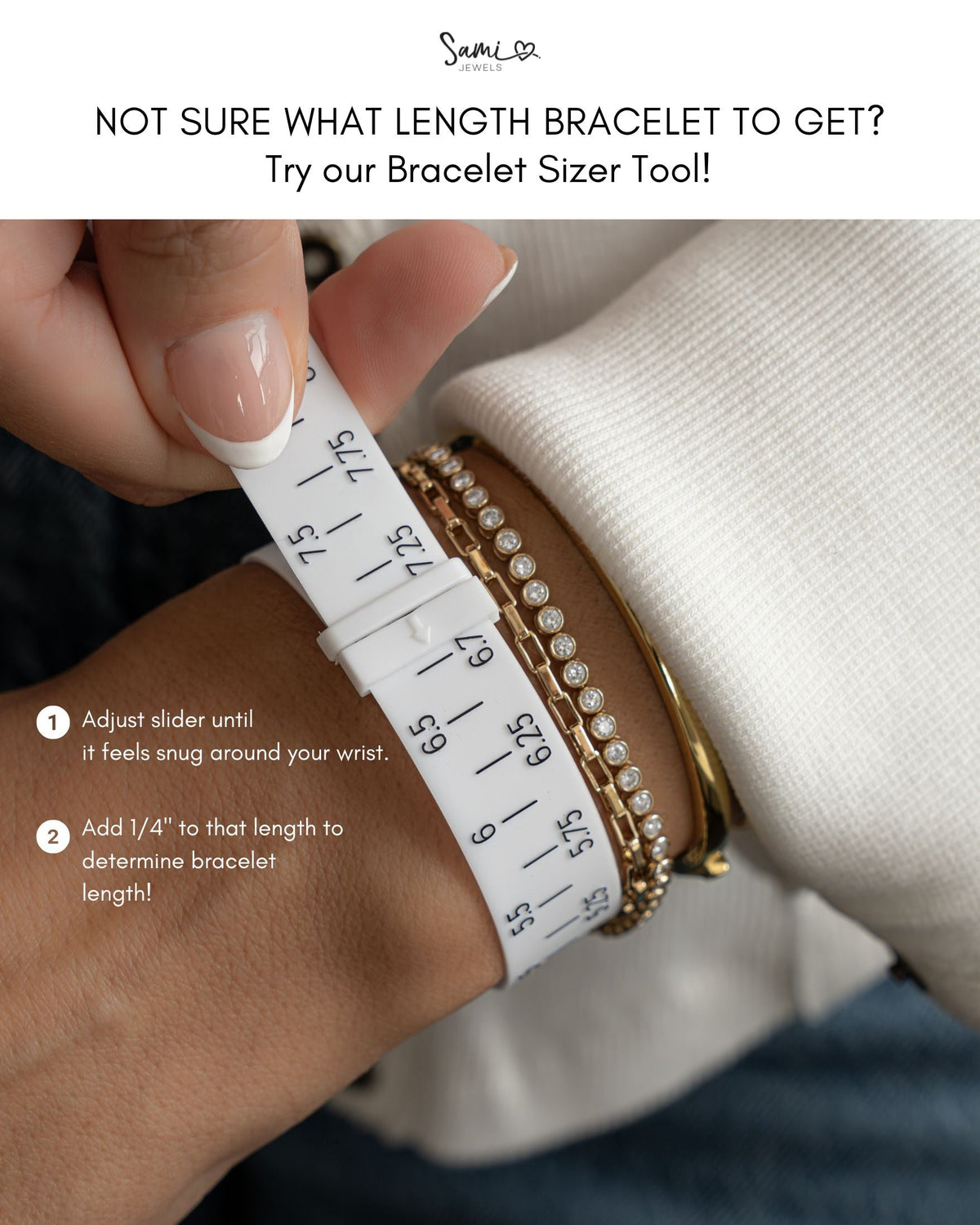 Tennis & Paperclip Bracelet Set