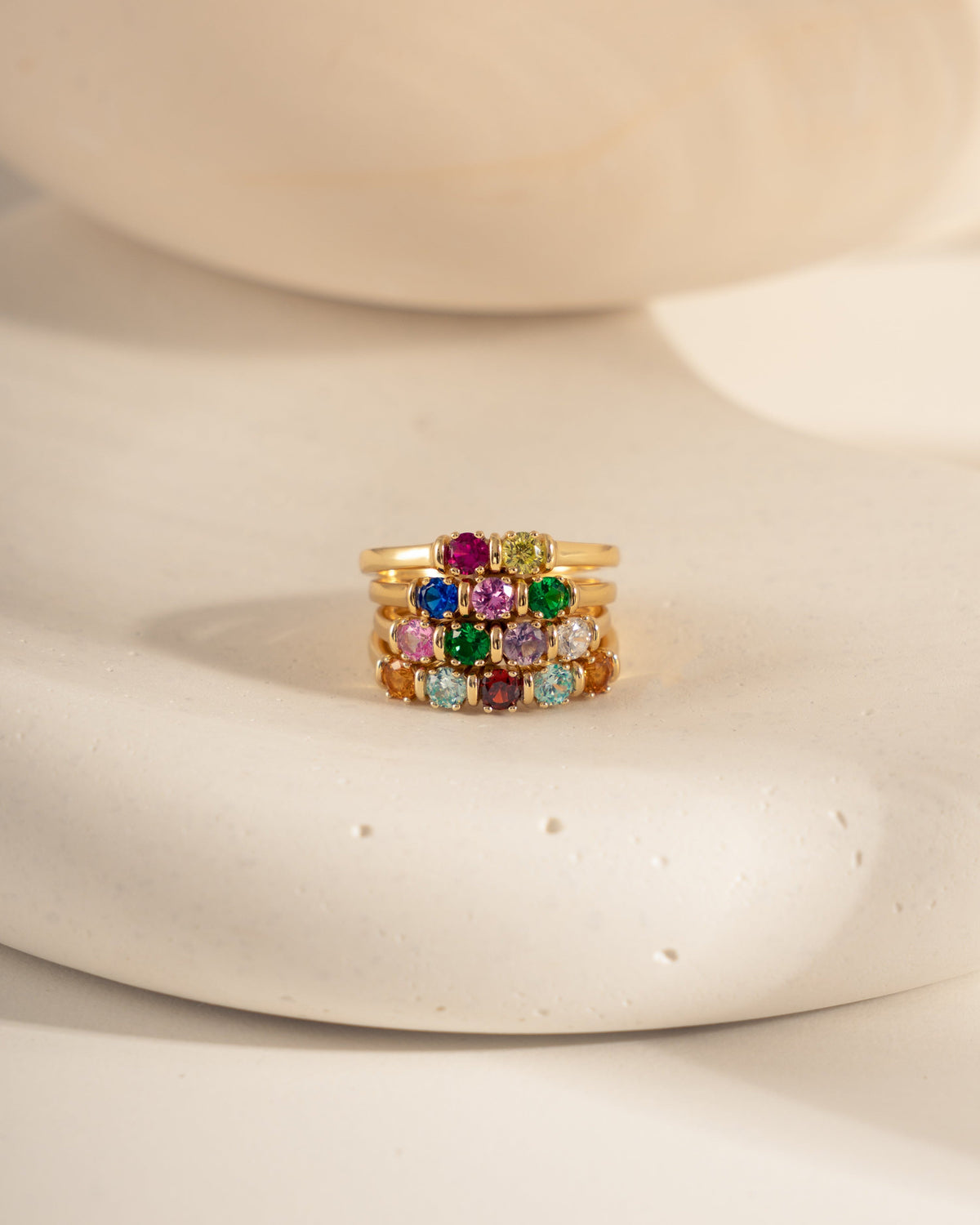 Custom Birthstone Ring