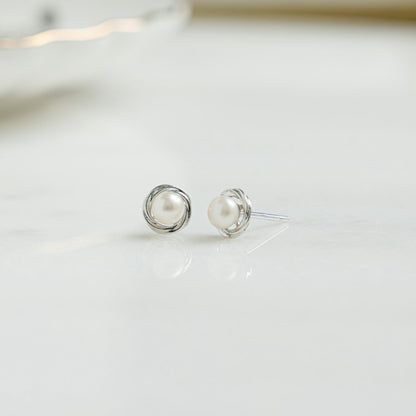 Pearl Button Studs