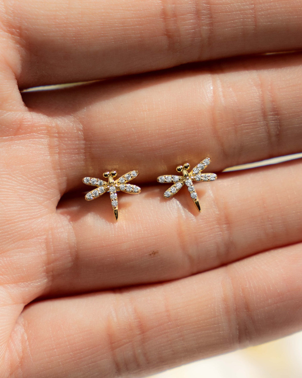 Dragonfly Stud Earrings