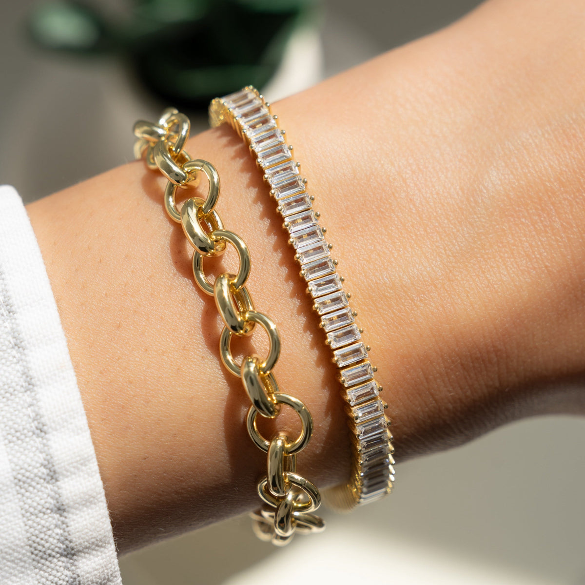 Round Link Bracelet