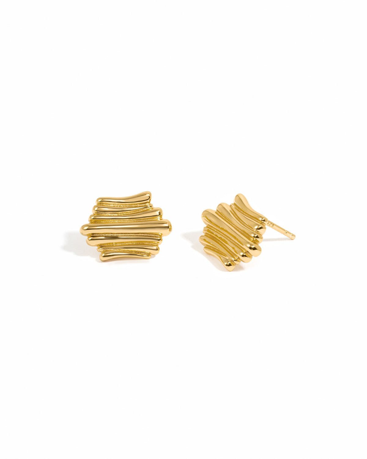 Scribble Stud Earrings