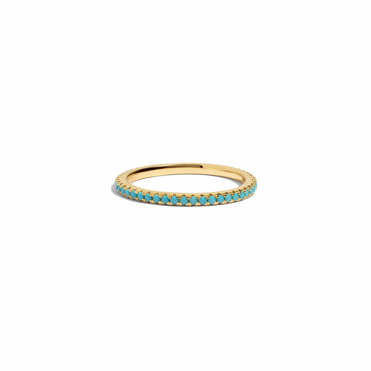 Turquoise Eternity Ring