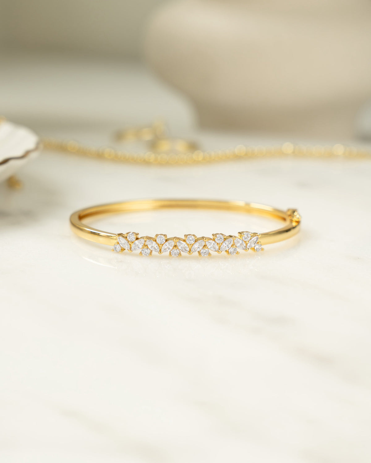 Multi-Stone Bangle