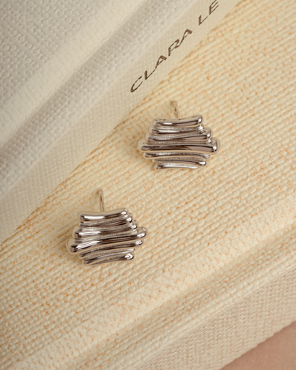 Scribble Stud Earrings