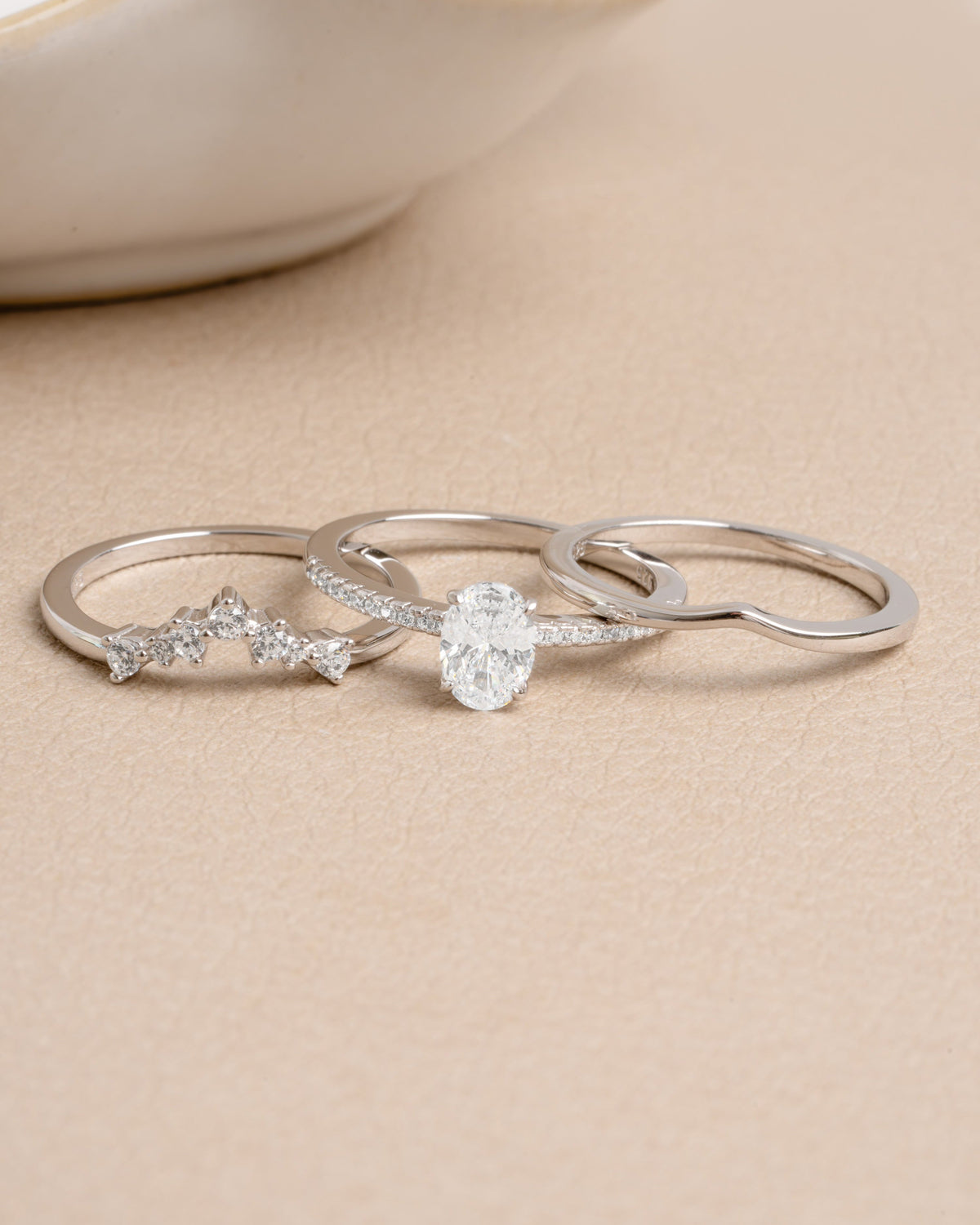 Oval Ring Set
