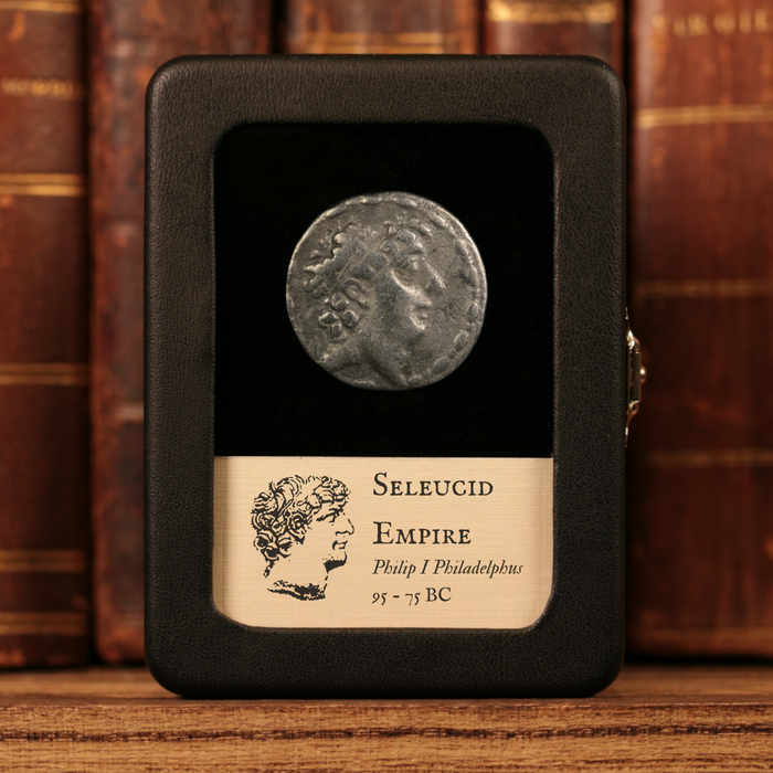 Seleucid Empire, Philip I Philadelphus, Silver Tetradrachm - 95 to 75 BCE - Greek World