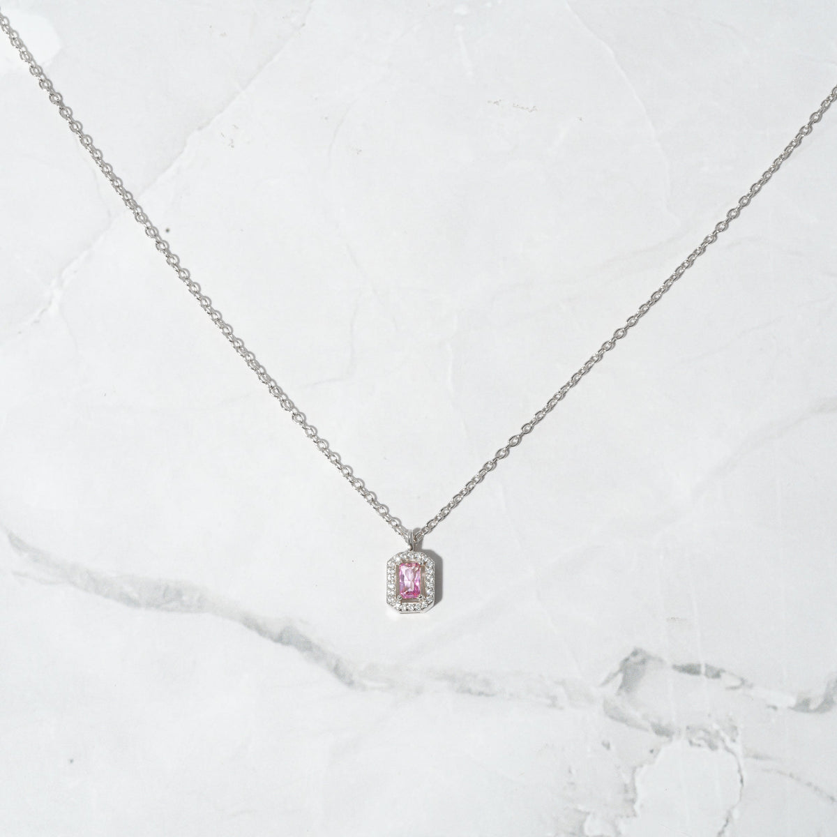 Baguette Necklace